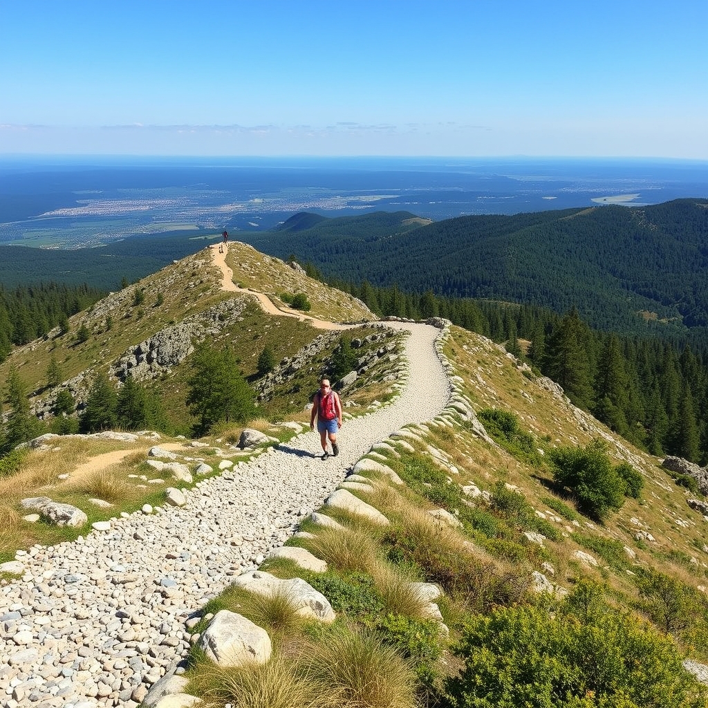 Travesía da Serra do Candán en Forcarei: rutas entre aldeas de pedra e bosques