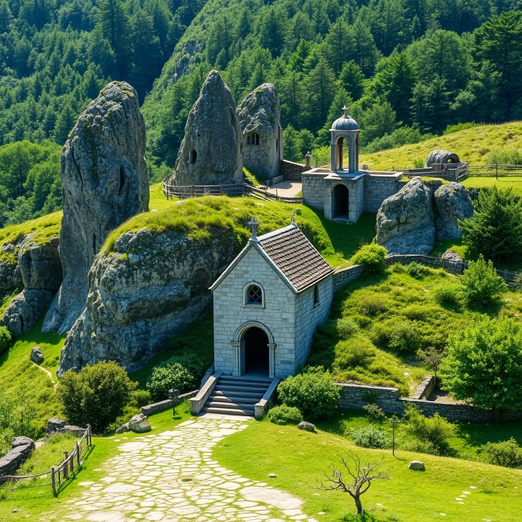 Ruta de los monasterios rupestres de Galicia: historia y espiritualidad 1 Ruta de los monasterios rupestres de Galicia: historia y espiritualidad