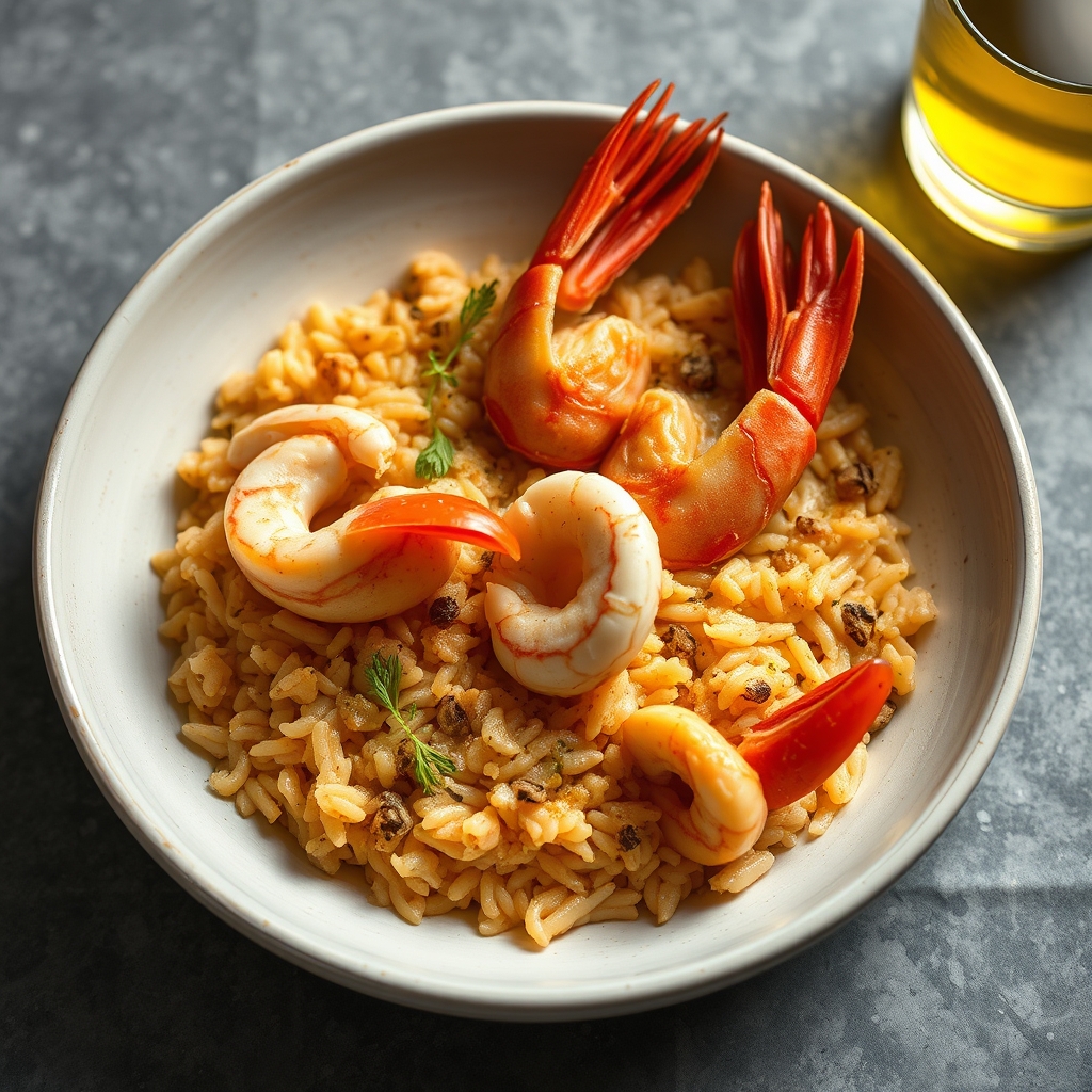 **Receta de arroz caldoso con marisco: el plato estrella de las Rías Baixas**