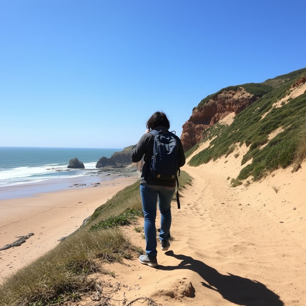 Senderismo nas Dunas de Corrubedo en Ribeira: praias, dunas e natureza protexida