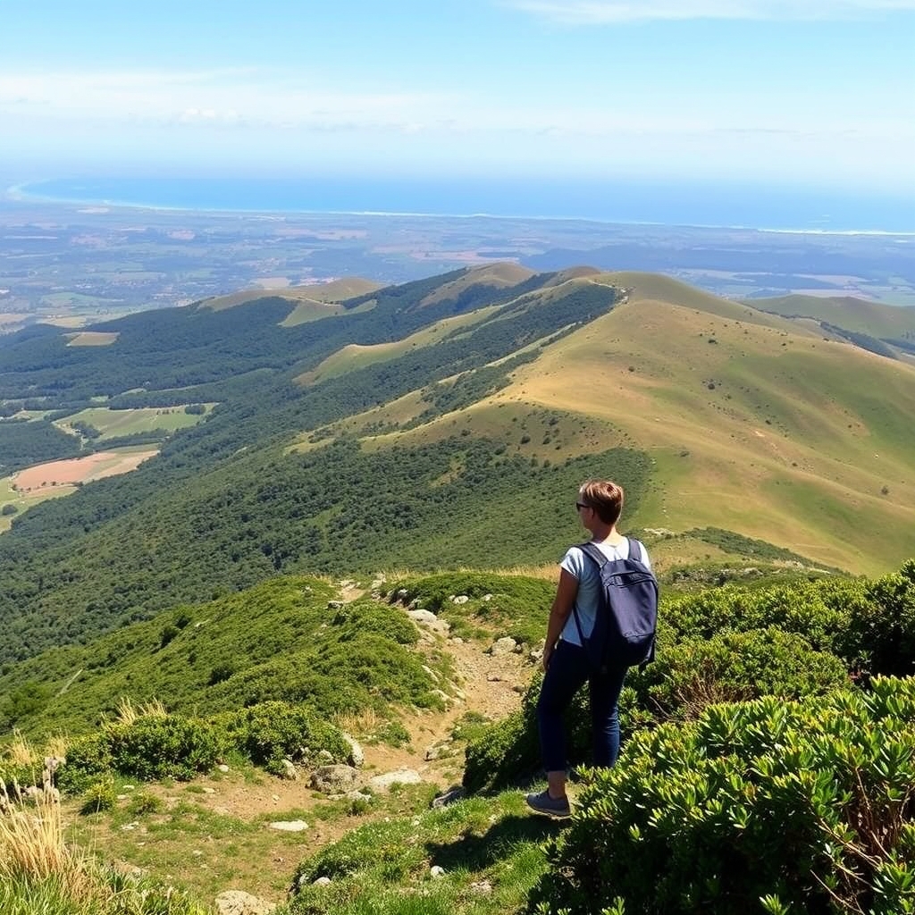 Travesía da Serra do Suído en A Lama: cumes, vistas e rutas en montaña