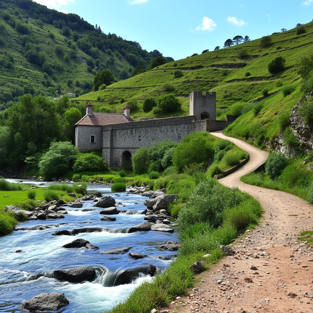 Ruta dos Muíños do Río Furelos en Melide: agua, historia y molinos