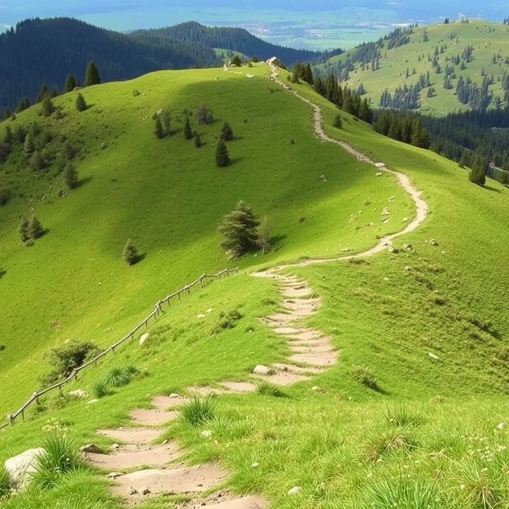 Travesía da Serra do Barán en O Cebreiro: rutas de montaña y peregrinación