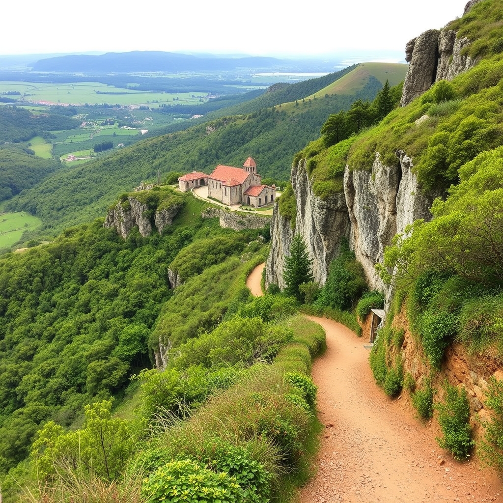 Ruta de los Miradoiros do Sil en Parada de Sil: cañones y monasterios