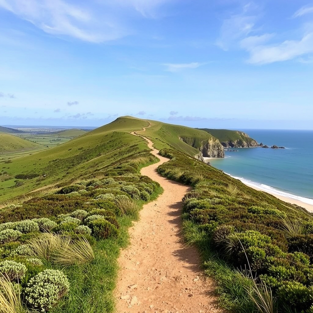 Ruta a la Playa de Area dos Cans en Viveiro: senderos costeros y dunas