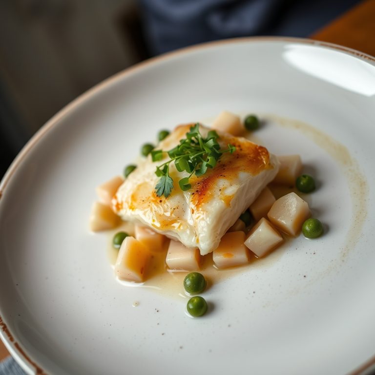 Receta tradicional de bacalao con pasas y piñones: un clásico marinero