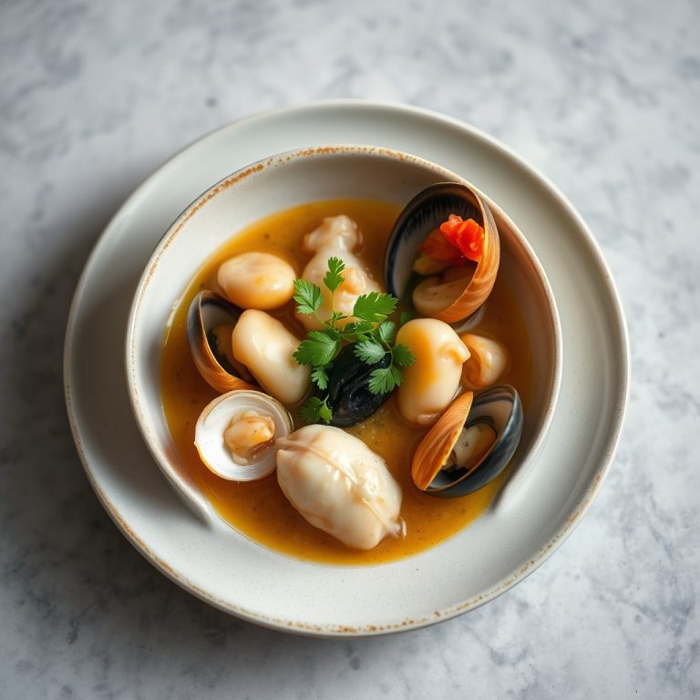 Receta de caldeirada de marisco tradicional: el guiso marinero gallego
