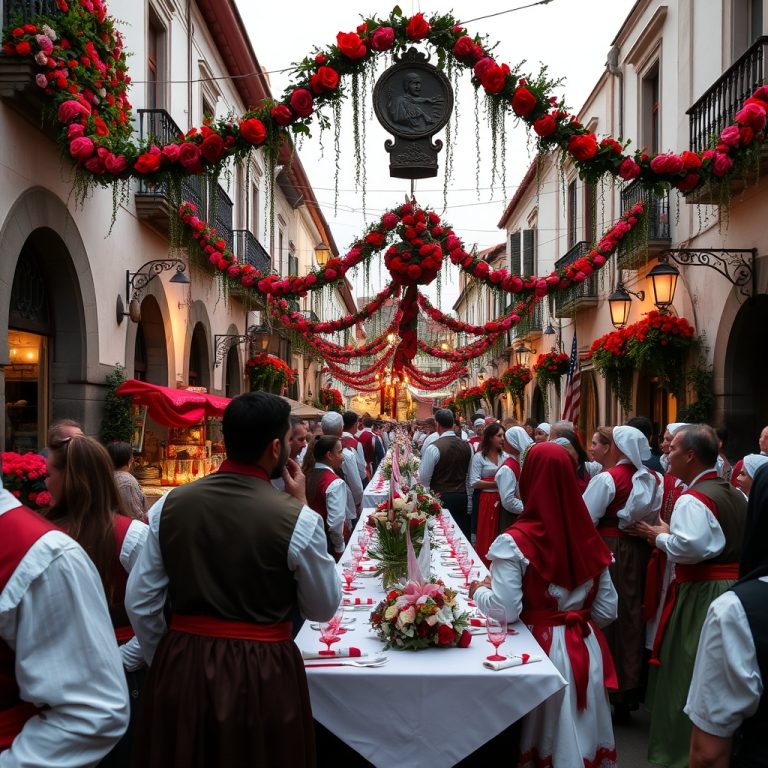 Romería de San Roque en Viveiro