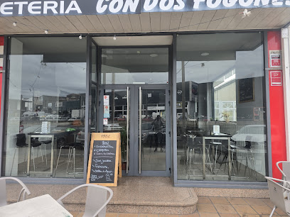 Con dos Fogones - portada