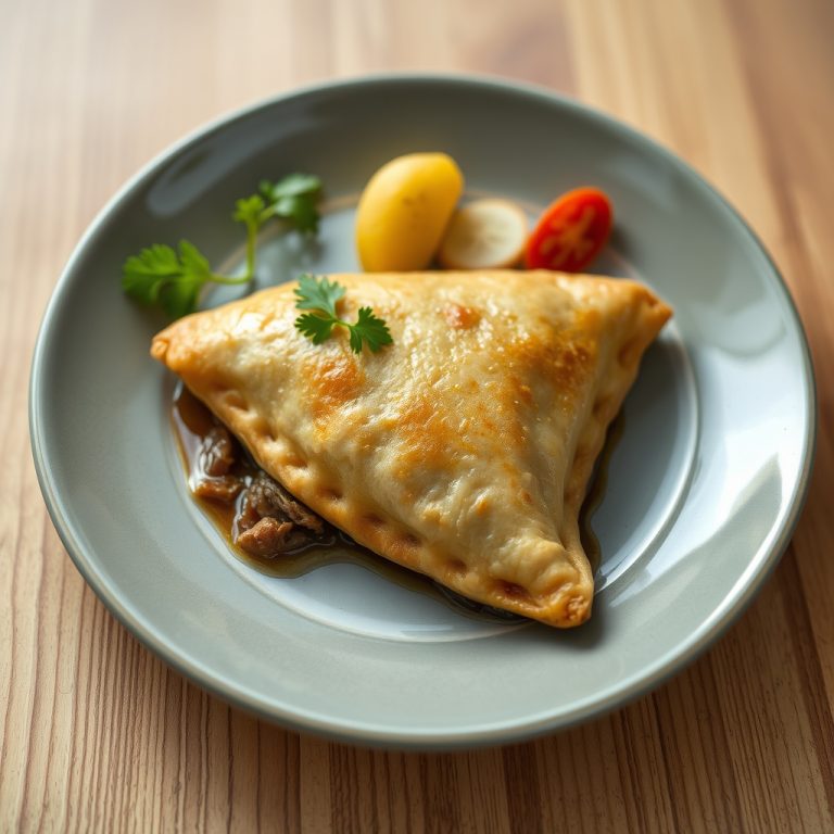 **Receta de empanada de carne gallega: relleno tradicional con carne de ternera