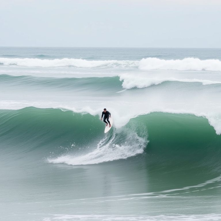 Surf en Galicia: las mejores olas de la playa de Pantín