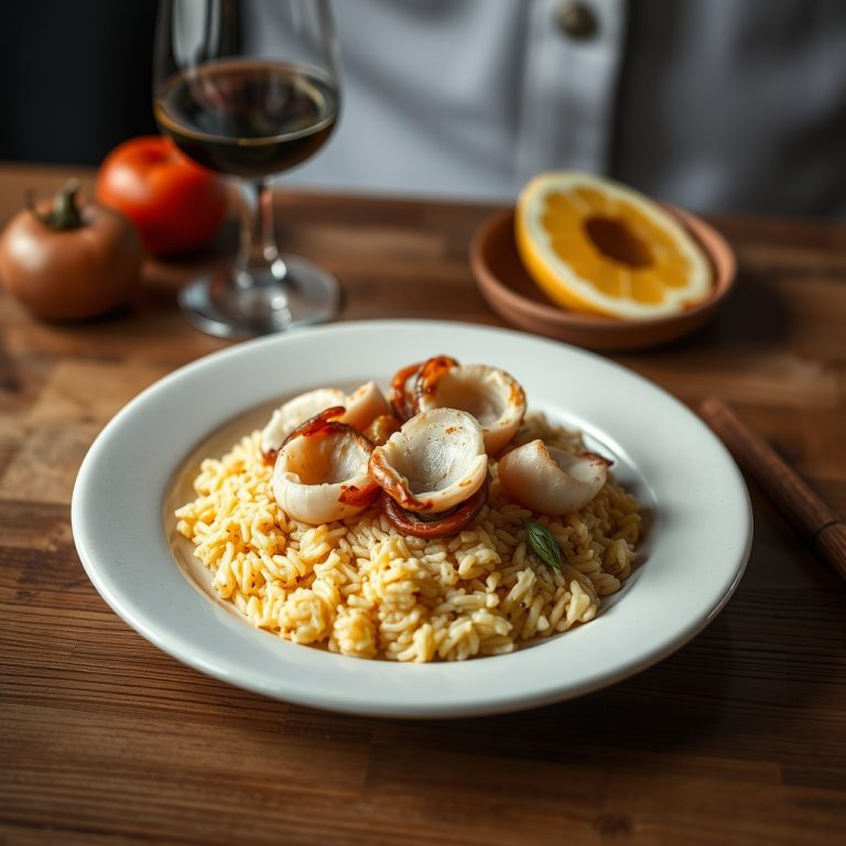 Cómo preparar arroz de polvo (pulpo): la paella marinera gallega