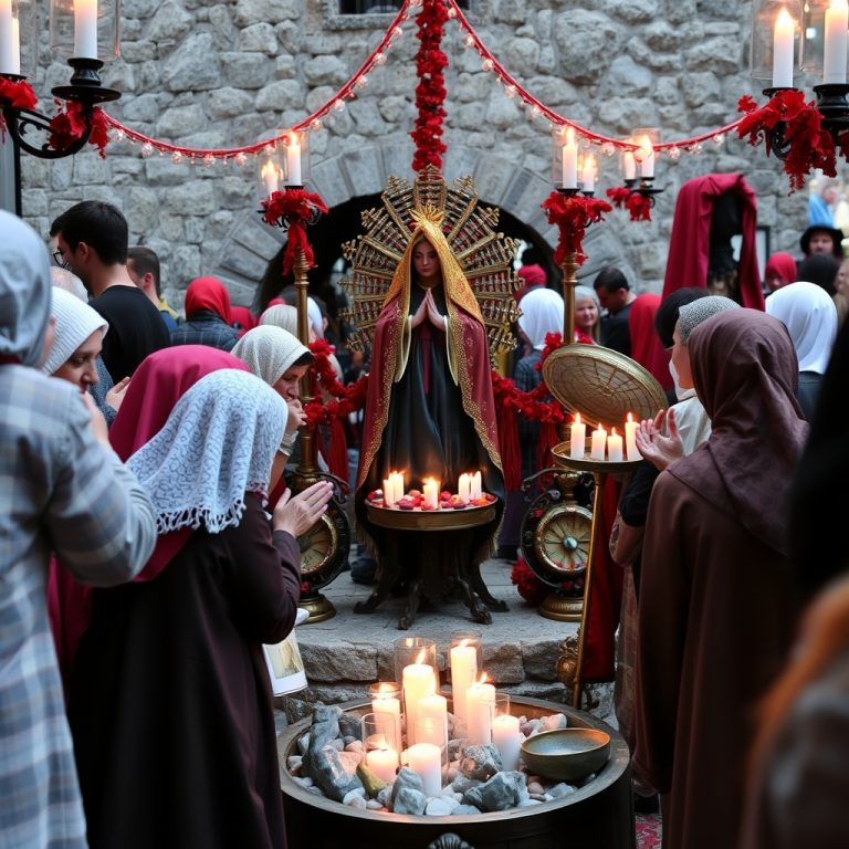 Romería da Virxe da Barca de Muxía: milagres e pedras sagradas