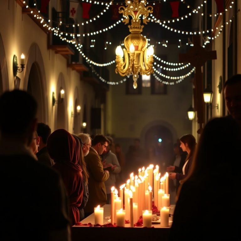 Romería de San Xoán de Poio: lume e devoción en Pontevedra