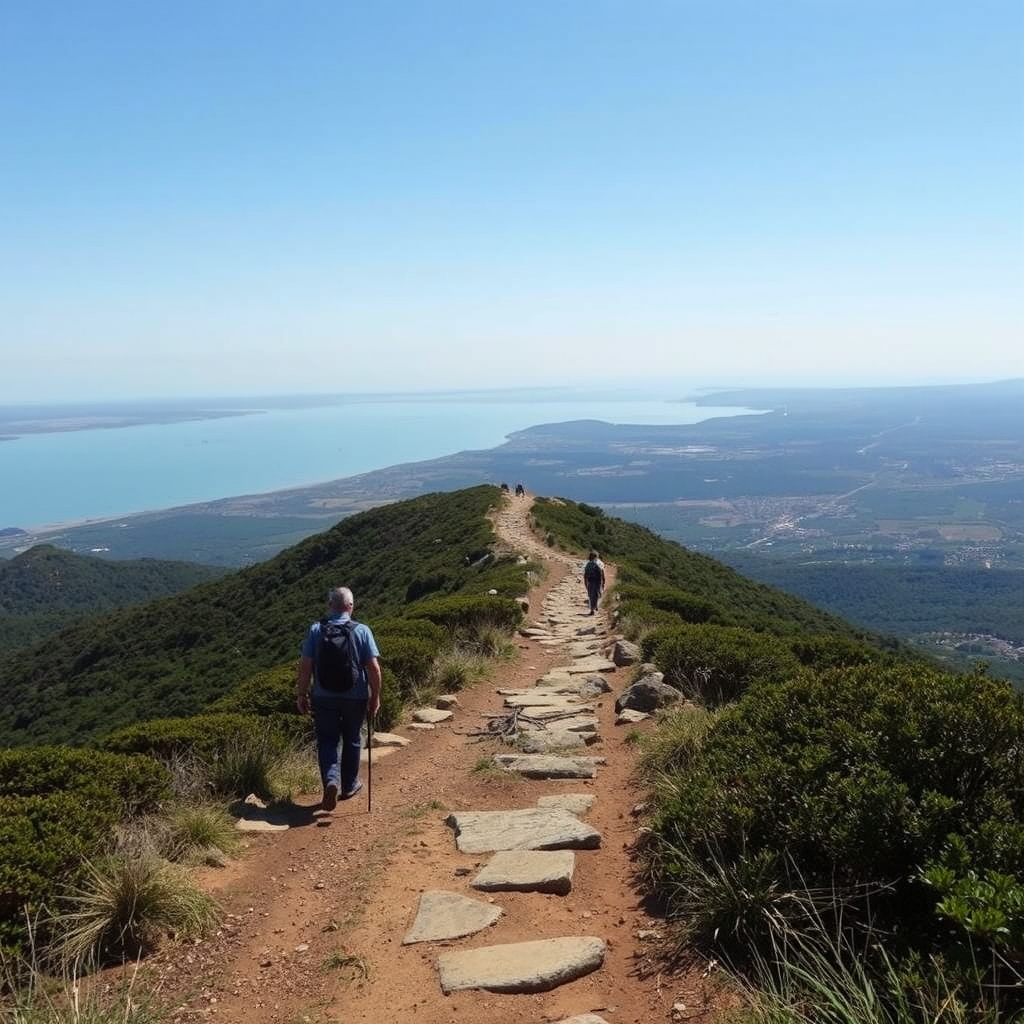 TITULO: Ascensión al Monte Pindo en O Sober: el Olimpo celta y vista a la ría de Muros