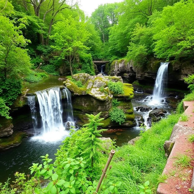 TITULO: Ruta de los Molinos de Folón y del Picón en O Rosal: cascadas y sendero fluvial en baixo Miño