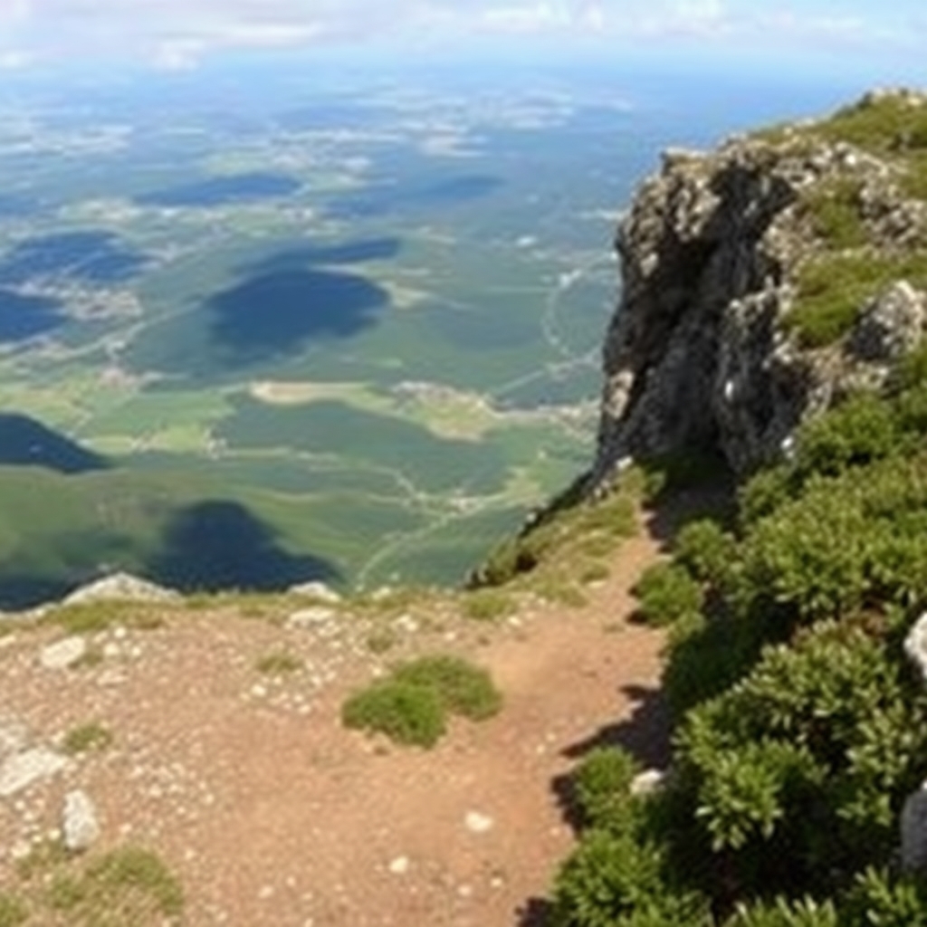TITULO: Ascensión al Pico de Pena Forcada en O Courel: vista a los valles lucenses 1 TITULO: Ascensión al Pico de Pena Forcada en O Courel: vista a los valles lucenses