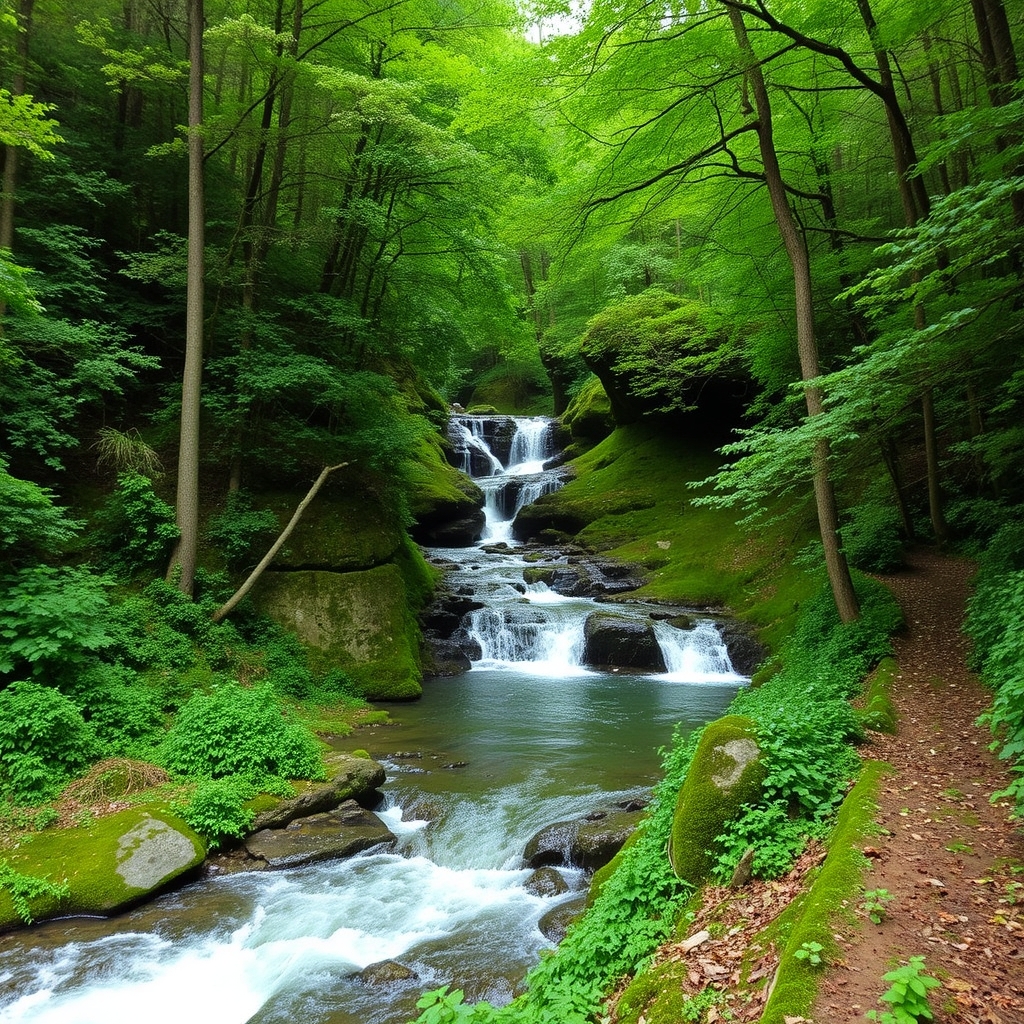 TITULO: Ruta del Río Tea en Ponteareas: catarata de O Guadalupe y bosque autóctono