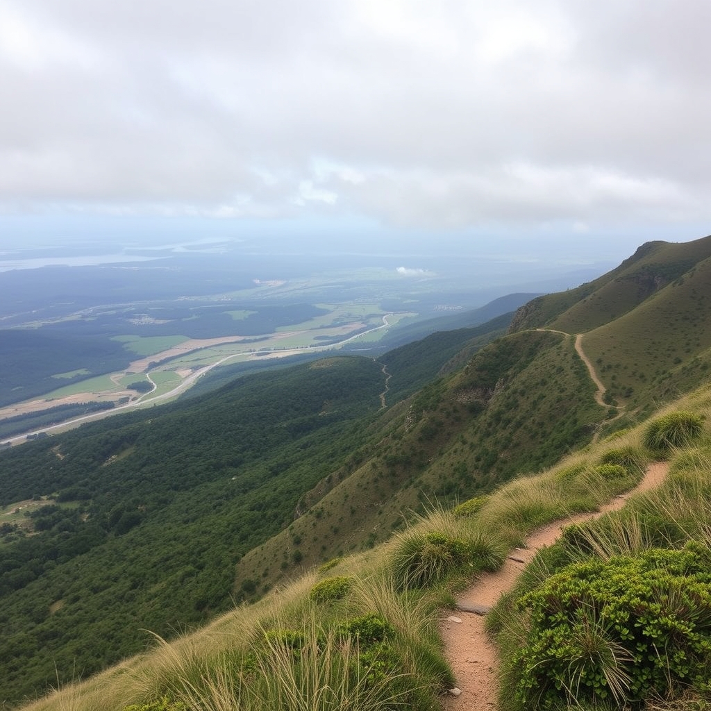 TITULO: Travesía de la Serra de Barbanza: desde a Pobra do Caramiñal a Riveira
