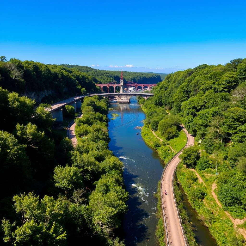 TITULO: Senda del Río Miñor en Gondomar: paseo fluvial entre molinos y puentes