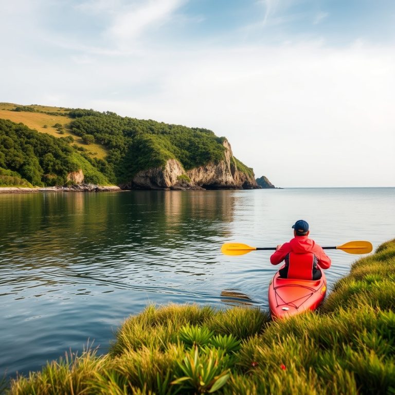 Por las Rías Baixas en kayak: calas, marisco y senderos costeros