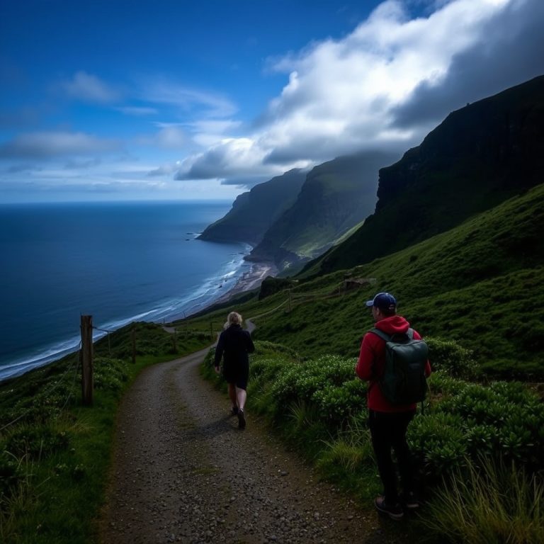 Senderismo nocturno por el Camino de Santiago en la Costa da Morte