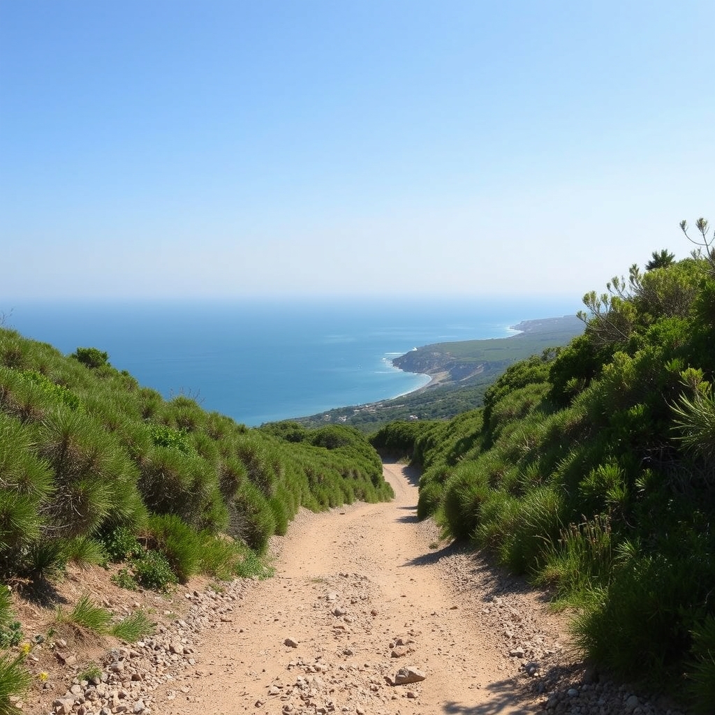 TITULO: Ruta de la Costa de Camariñas: senda de los naufragios y encajes