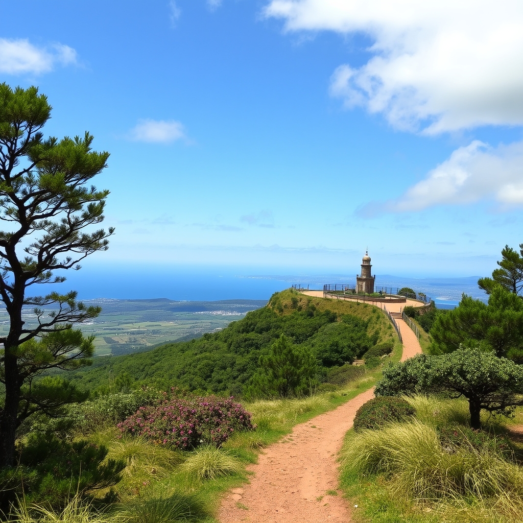 TITULO: Ruta del Monte do Faro en Rodeiro: santuario y panorámica del Deza 1 TITULO: Ruta del Monte do Faro en Rodeiro: santuario y panorámica del Deza