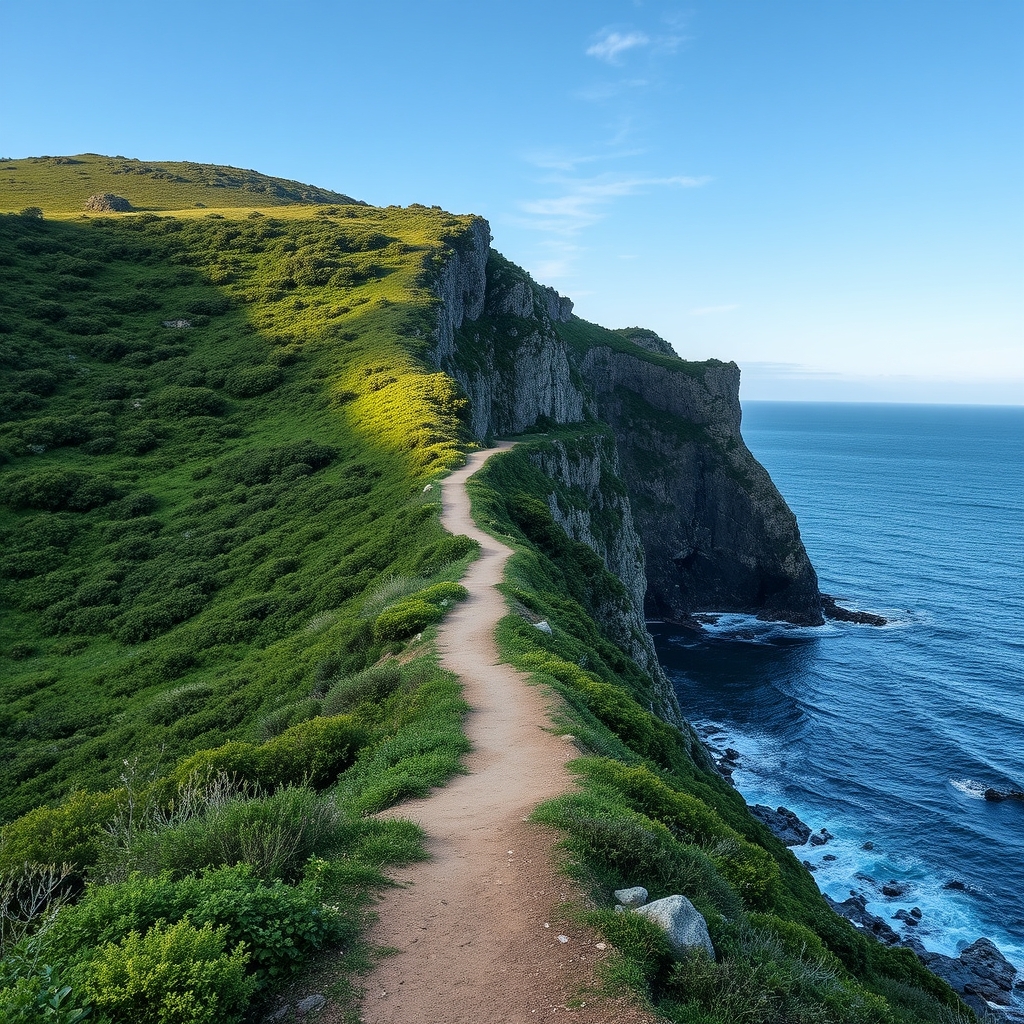 TITULO: Ruta de la Costa da Morte en Muxía: faro y roca de la lanzada