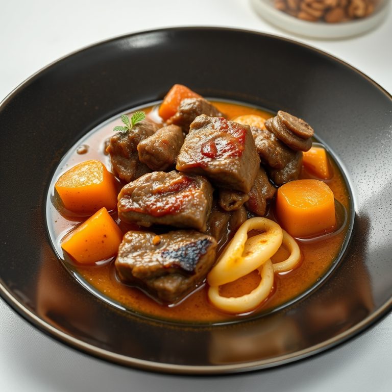 Carne ó caldeiro con patatas: el guiso de las romerías de Terra Chá