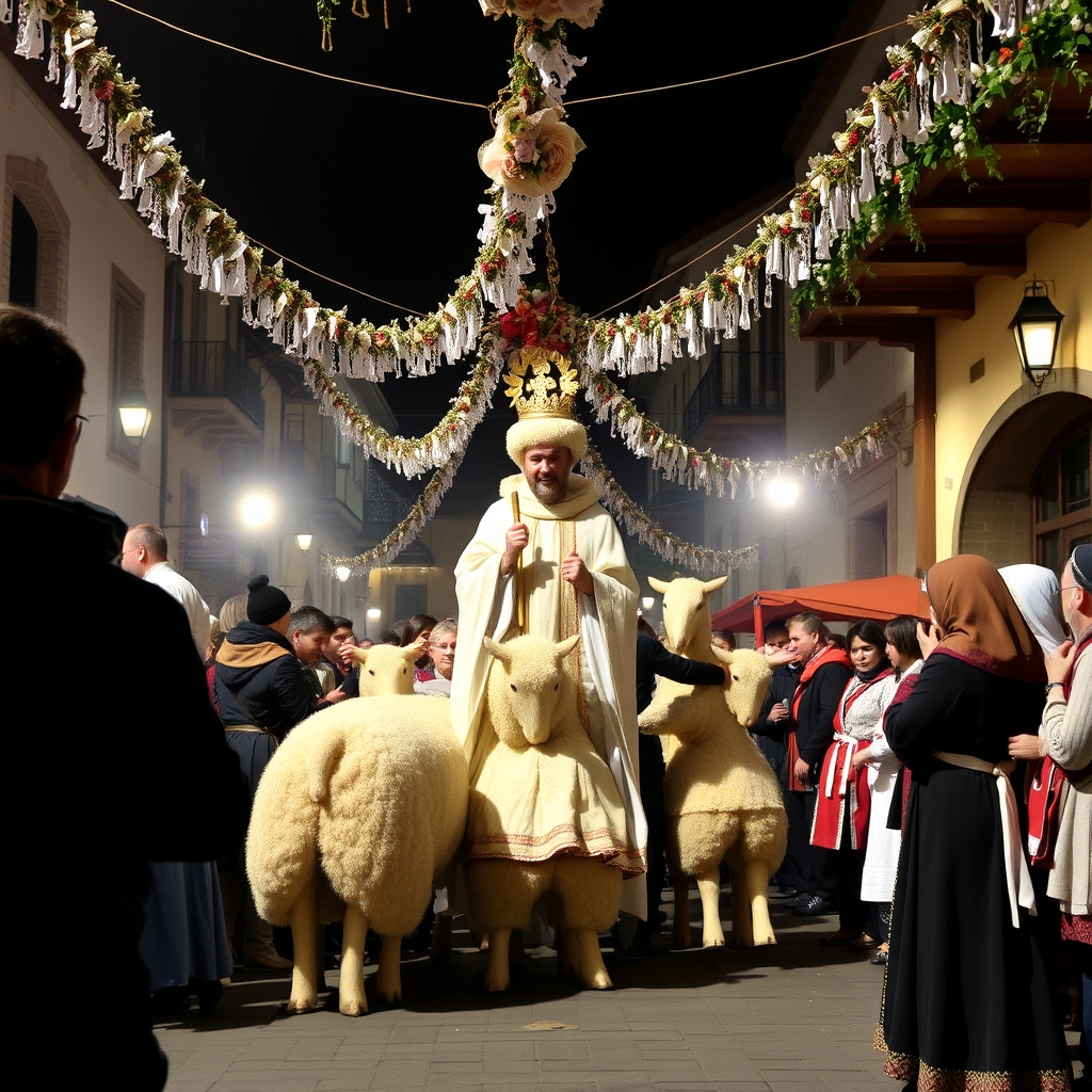 Título 16: Romería de San Bieito de Galdo: bendición das colmeas en Viveiro 1 Título 16: Romería de San Bieito de Galdo: bendición das colmeas en Viveiro