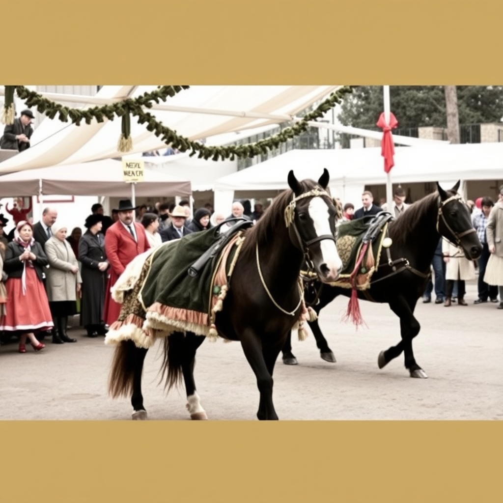 Título 28: Feira do Cabalo de Sabucedo: a rapa das bestas 1 Título 28: Feira do Cabalo de Sabucedo: a rapa das bestas