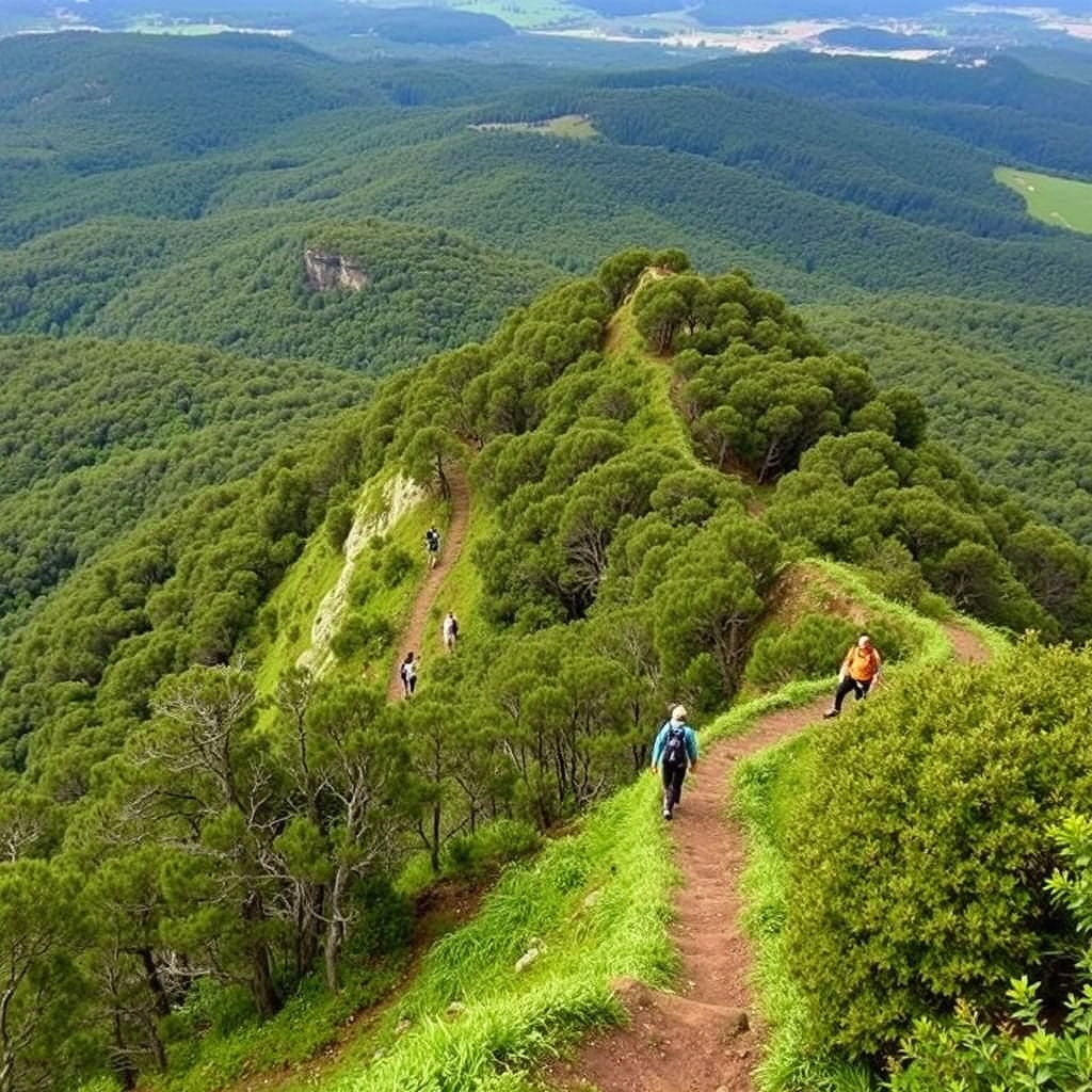 TITULO: Ascensión al Pico de San Mamede en Maceda: cumbre y devesa de bosques