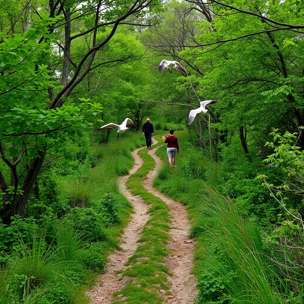 TITULO: Sendero de la Lagoa de Cospeito en Lugo: humedal y aves migratorias