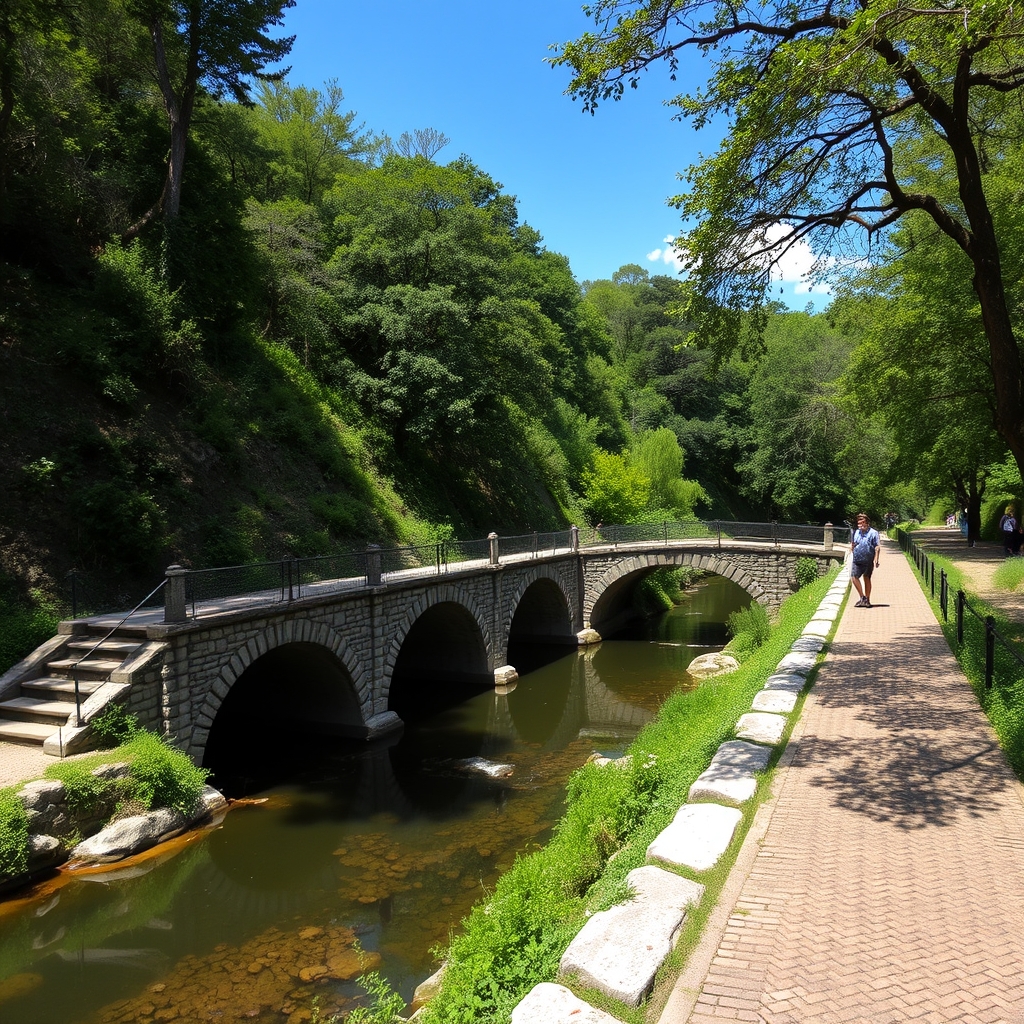 TITULO: Sendero del Río Mandeo en Betanzos: salmónidos y puentes romanos