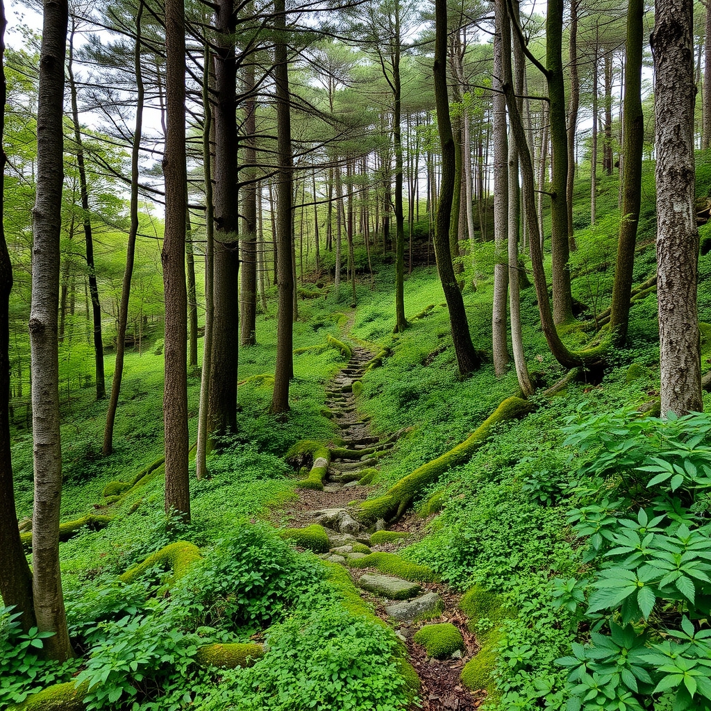 TITULO: Sendero de la Fraga de O Xurés en Bande: bosque y termas romanas