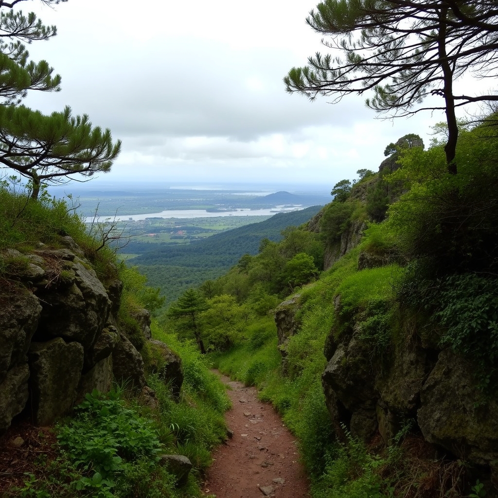 TITULO: Travesía por la Serra de la Cova da Loba en Lugo: cumbres y minos de estaño