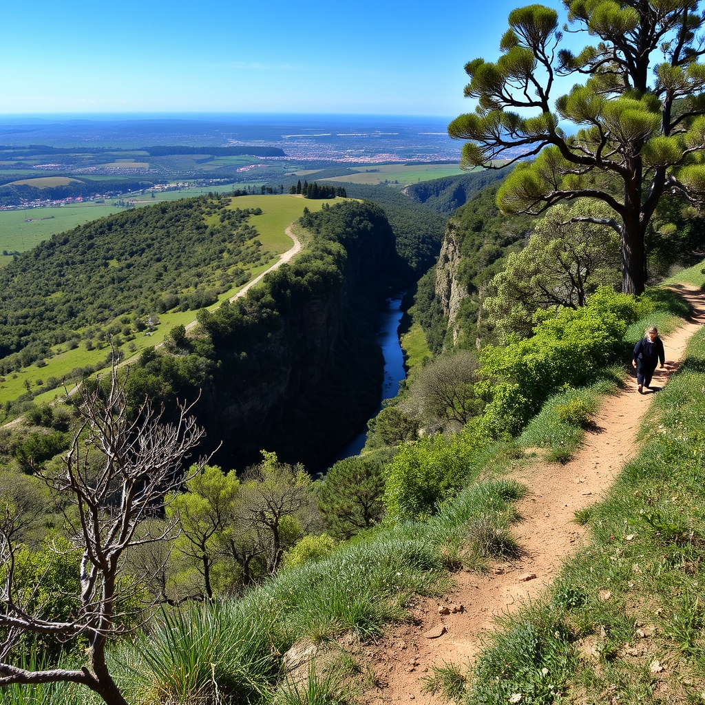 TITULO: Ascensión al Monte de A Coruña: castro de Elviña y vistas a la ría