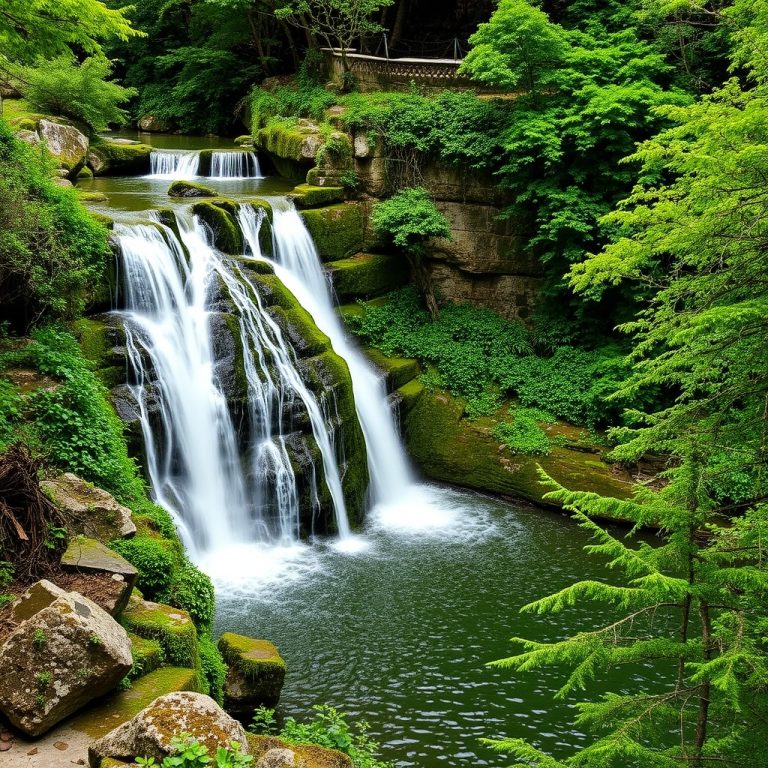 Descubre las cascadas del río Lérez: ruta fluvial en Pontevedra