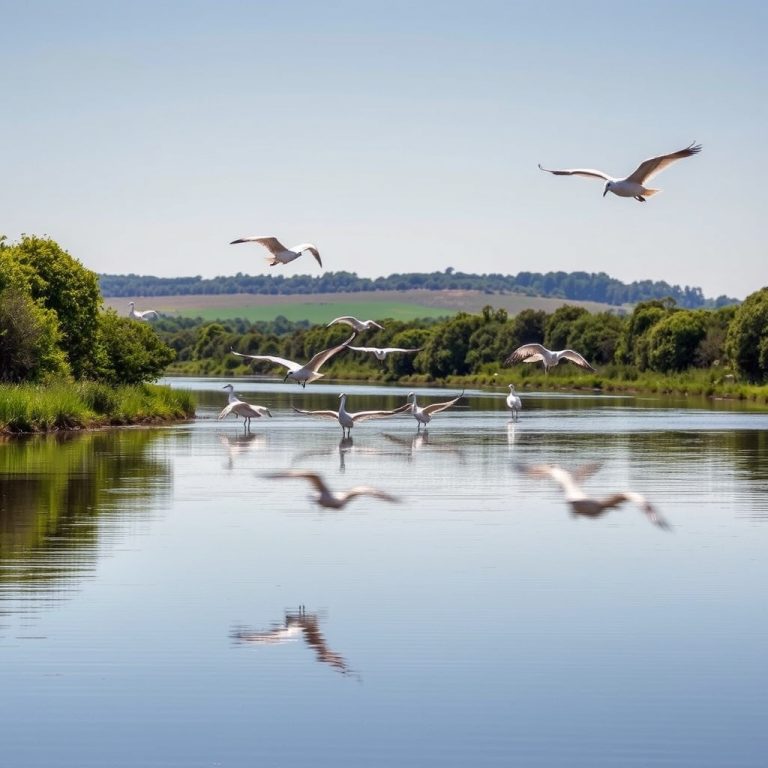 Planes de observación de aves en la Ría de Ortigueira: flamencos y garzas