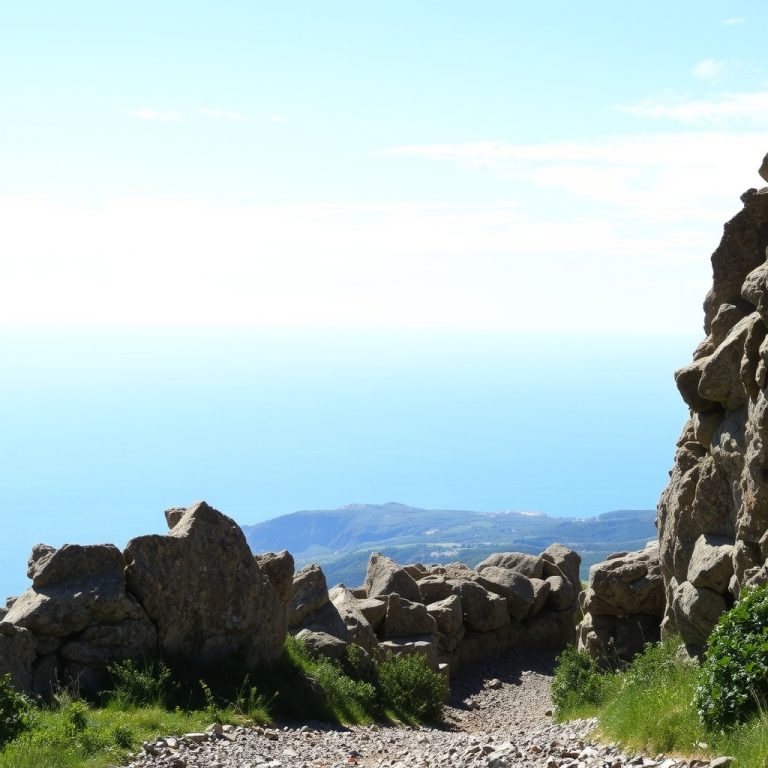 Ruta de las piedras de abalar en la comarca de O Salnés
