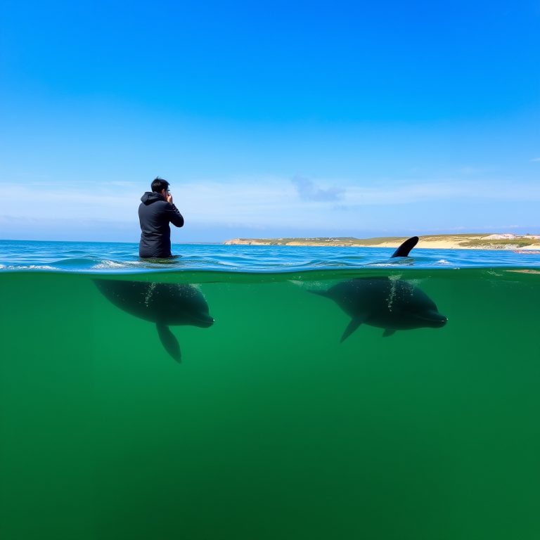 Observación de cetáceos en la Ría de Muros-Noia: delfines y ballenas